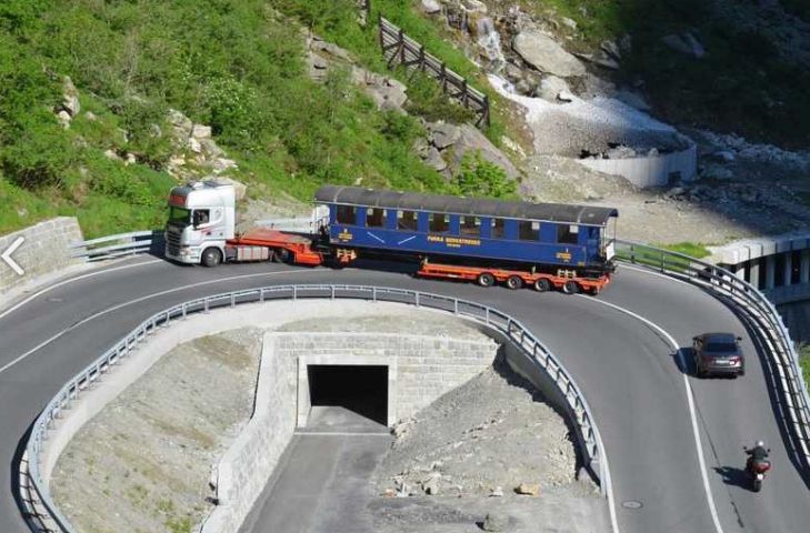 Transport nach Realp